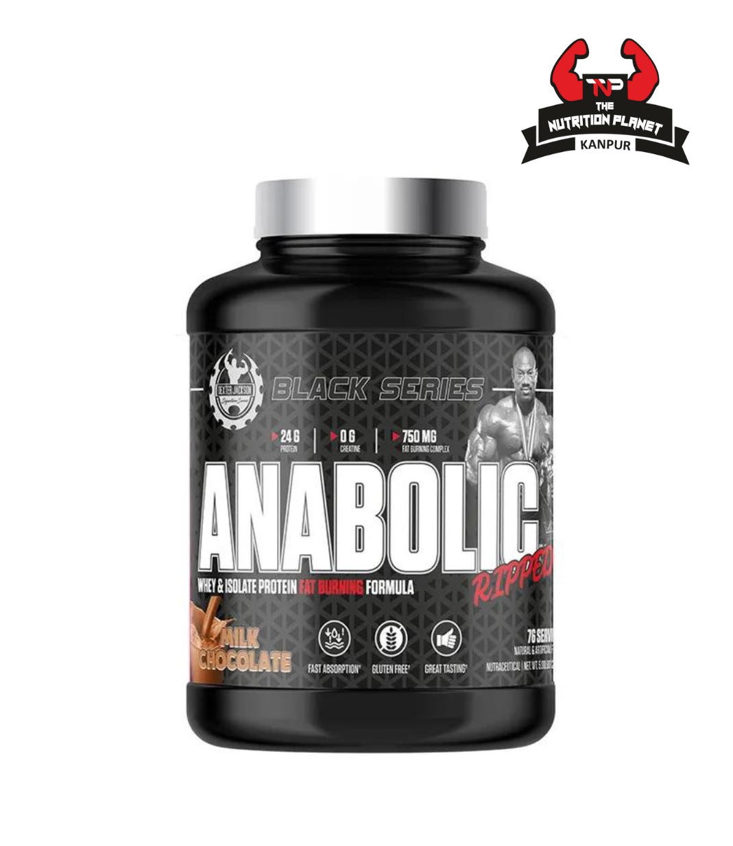 Dexter Jackson Black Series Anabolic Ripped Whey 5lbs